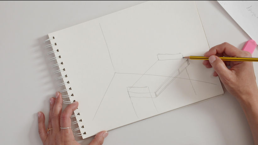 Puedes dibujar de forma básica tu escritorio para ver cómo quedaría 
