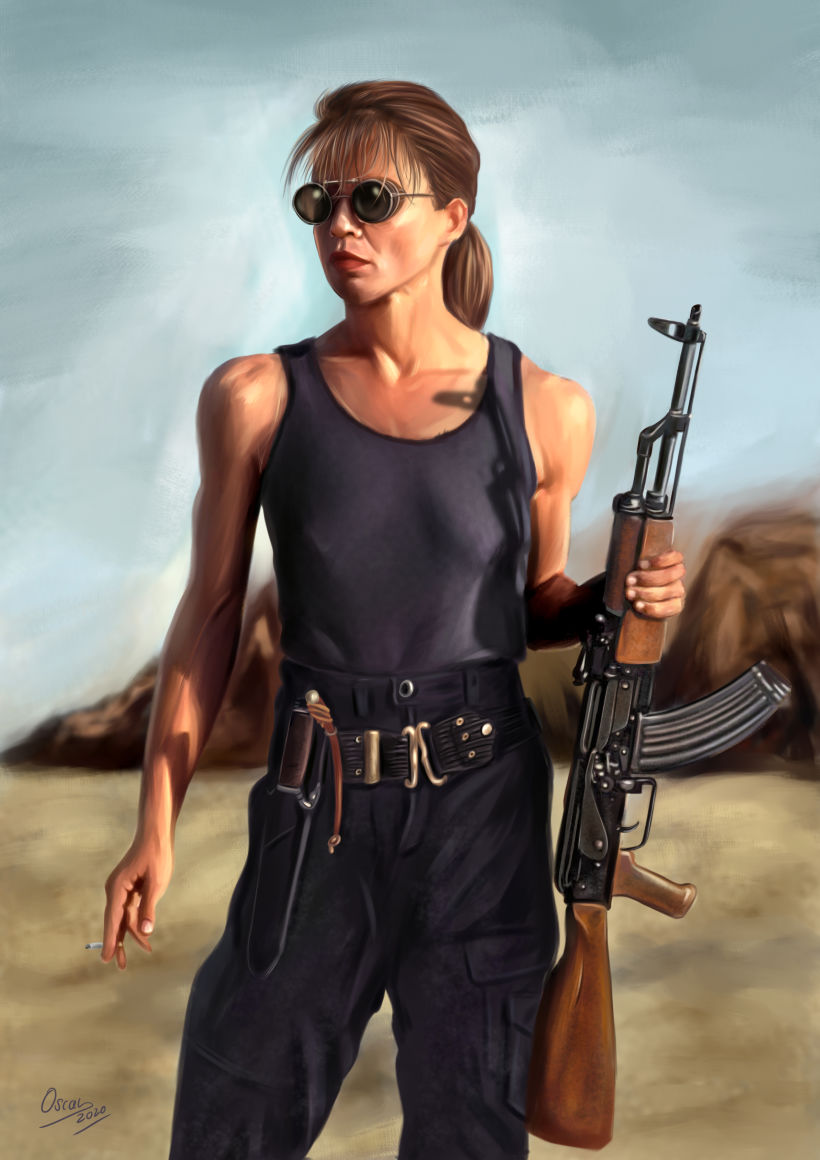 Sarah Connor Terminator 2 0