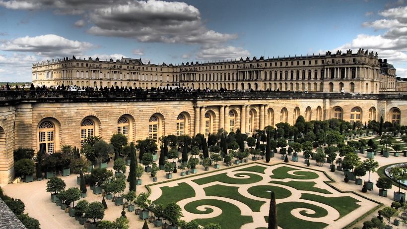 Palacio de Versalles, Francia, obra del siglo XVII.