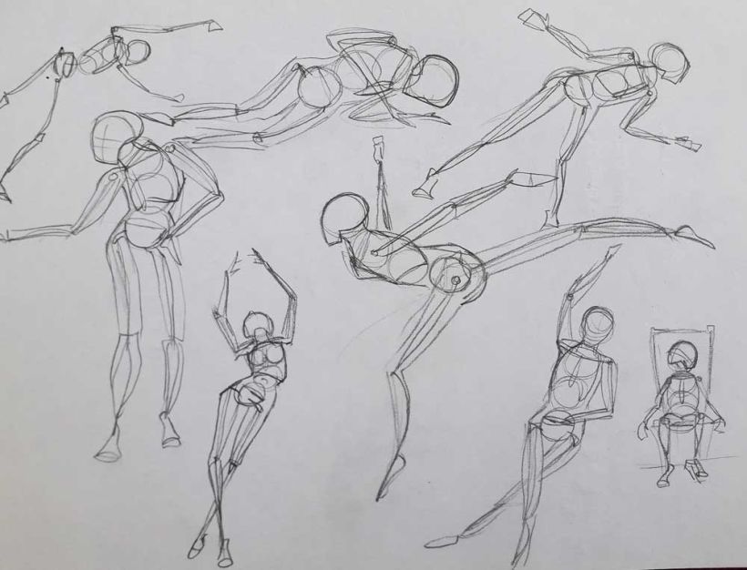 Mi Proyecto del curso: Dibujo anatómico para principiantes 3