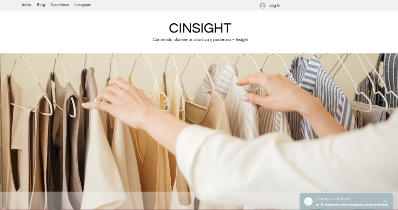 Mi Proyecto del curso, Blog de Moda y Asesoría de Imagen: CINSIGHT  0
