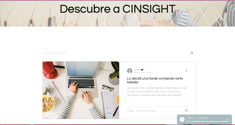 Mi Proyecto del curso, Blog de Moda y Asesoría de Imagen: CINSIGHT  1