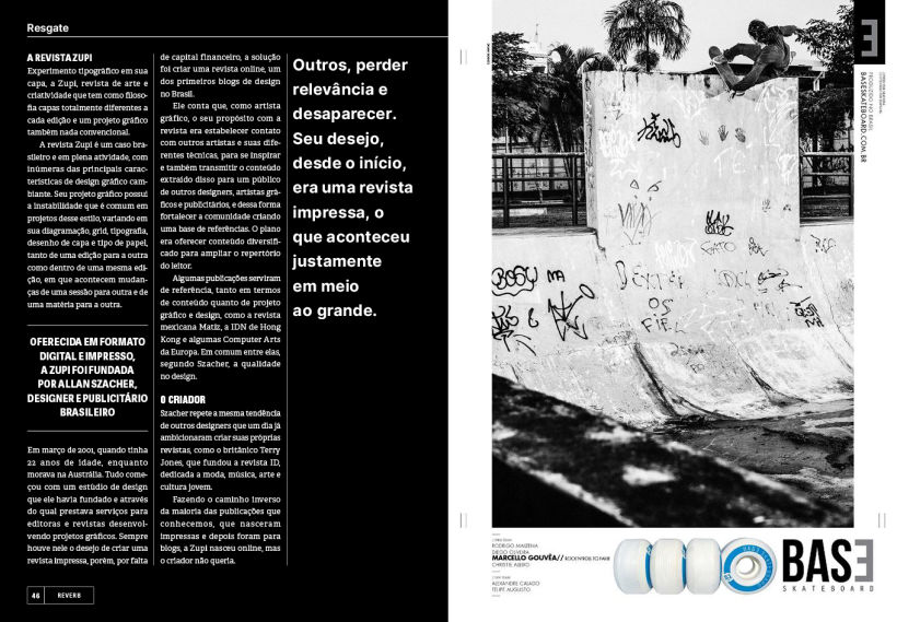 Projeto Gráfico - Revista Reverb 20