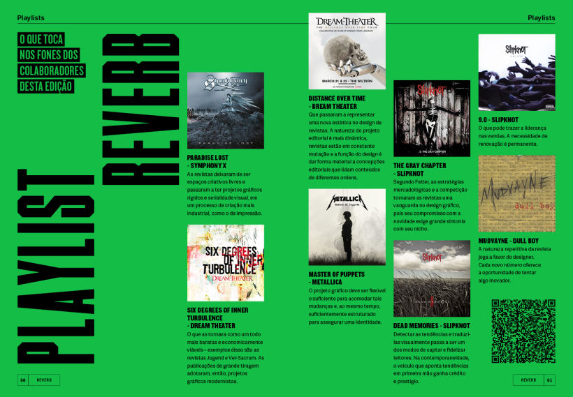 Projeto Gráfico - Revista Reverb 25