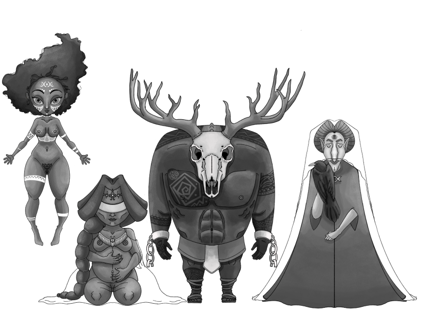 Mi Proyecto del curso: Fábrica de personajes ilustrados 4