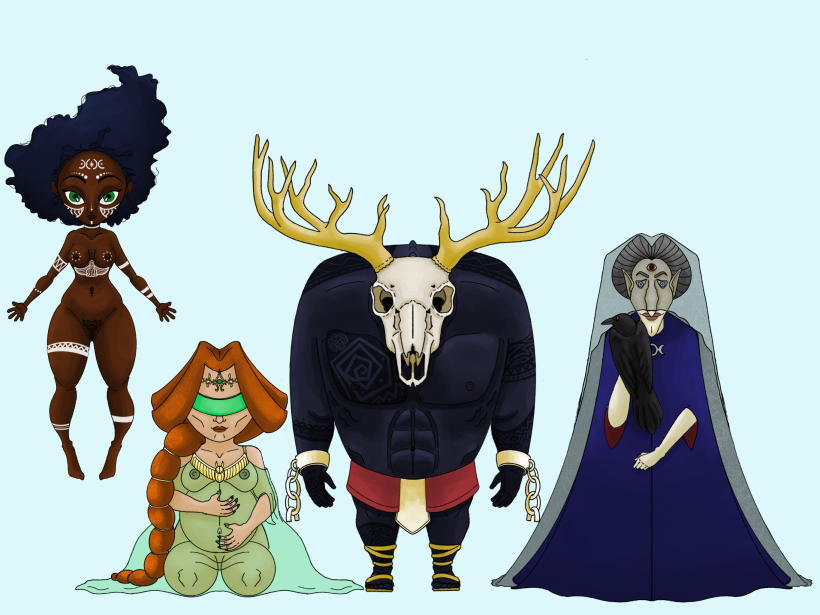 Mi Proyecto del curso: Fábrica de personajes ilustrados 5