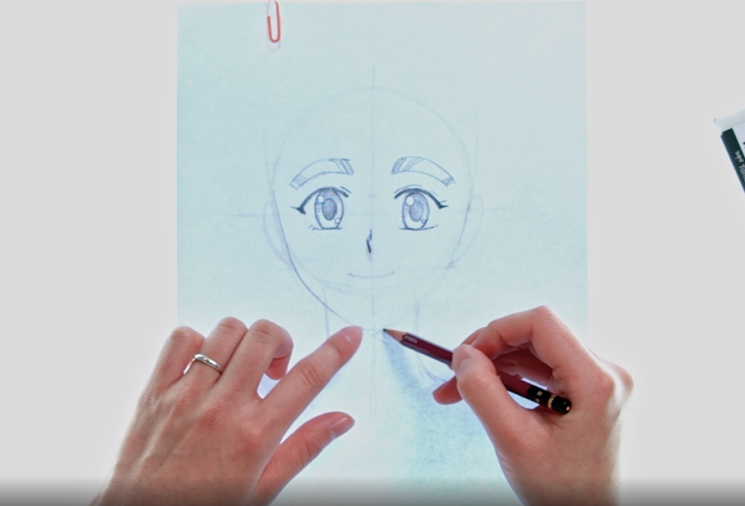 Como Desenhar Cabelo Masculino Mangá 003 - How to Draw Manga 