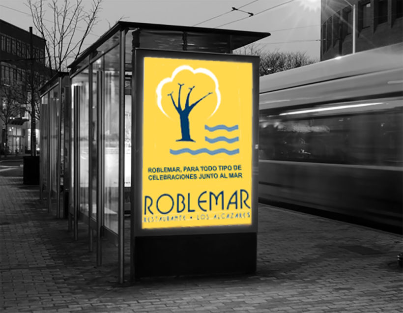 Diseño integral y branding Restaurante Roblemar 3