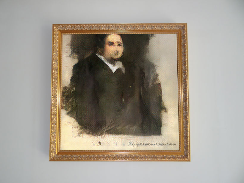 Obra Portrait of Edmond Belamy, do coletivo Obvious, vendida por $432.500 mil dólares