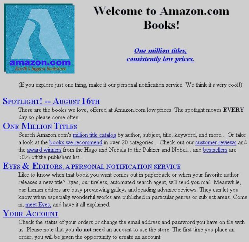 Amazon, 1994