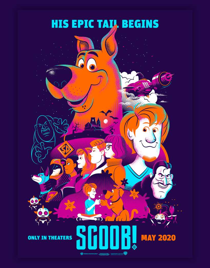 Scoob! Alternative movie poster 1