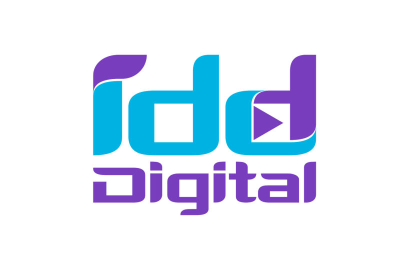 Logotipo IDD DIGITAL, empresa de eventos y streaming