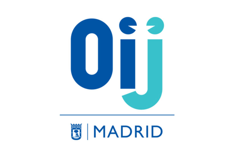 Logotipo para la Oficina de Información Juvenil del Ayuntamiento de Madrid