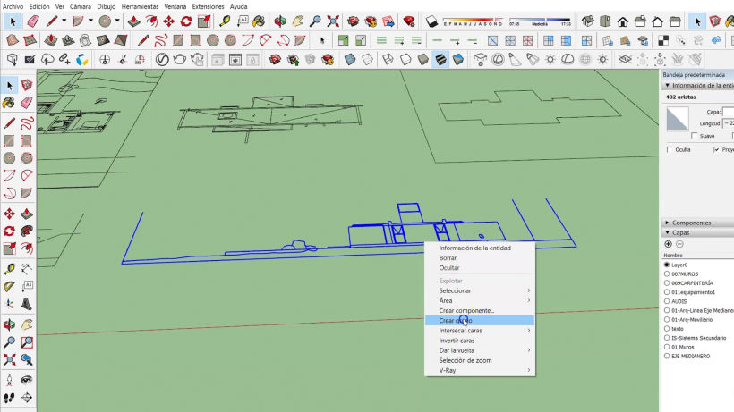 Tutorial SketchUp: importar un archivo CAD paso a paso 10