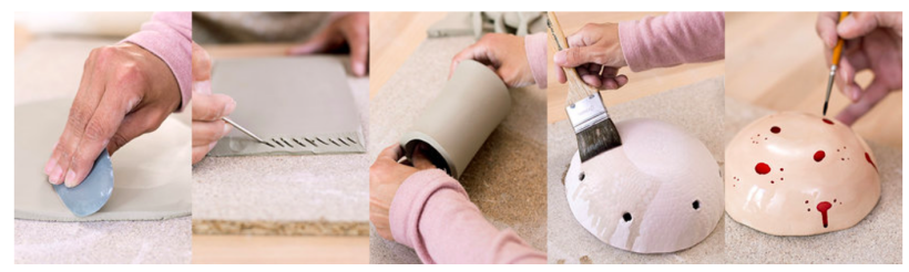 Crea tu propia arcilla de secado al aire con ingredientes caseros para tus  DIY de cerámica