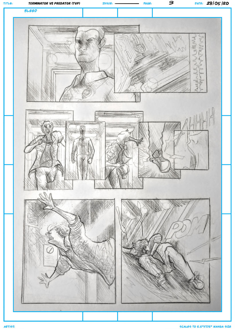 Mi Proyecto del curso: Dibujo a lápiz para cómics de superhéroes 2