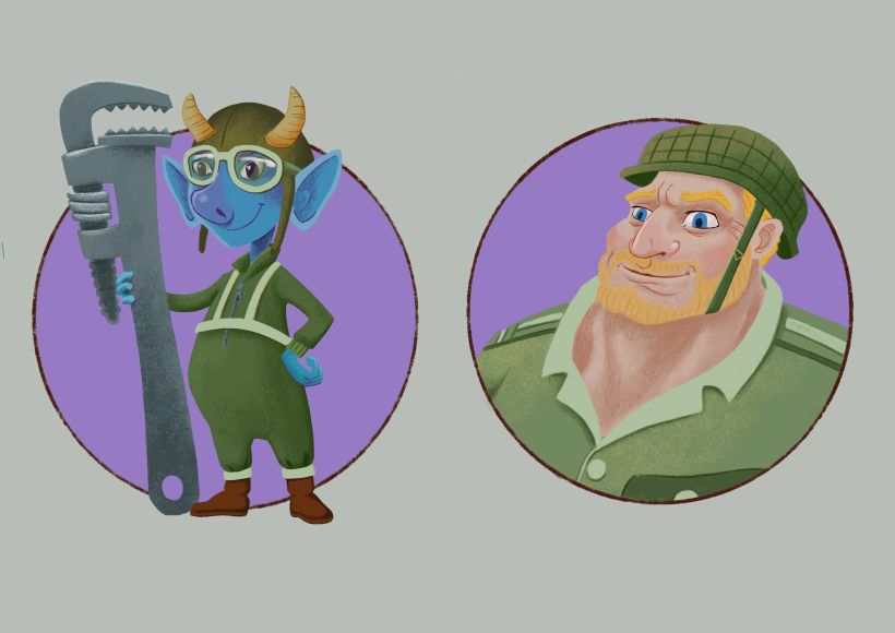 Mi Proyecto del curso: Introducción al diseño de personajes para animación y videojuegos 1