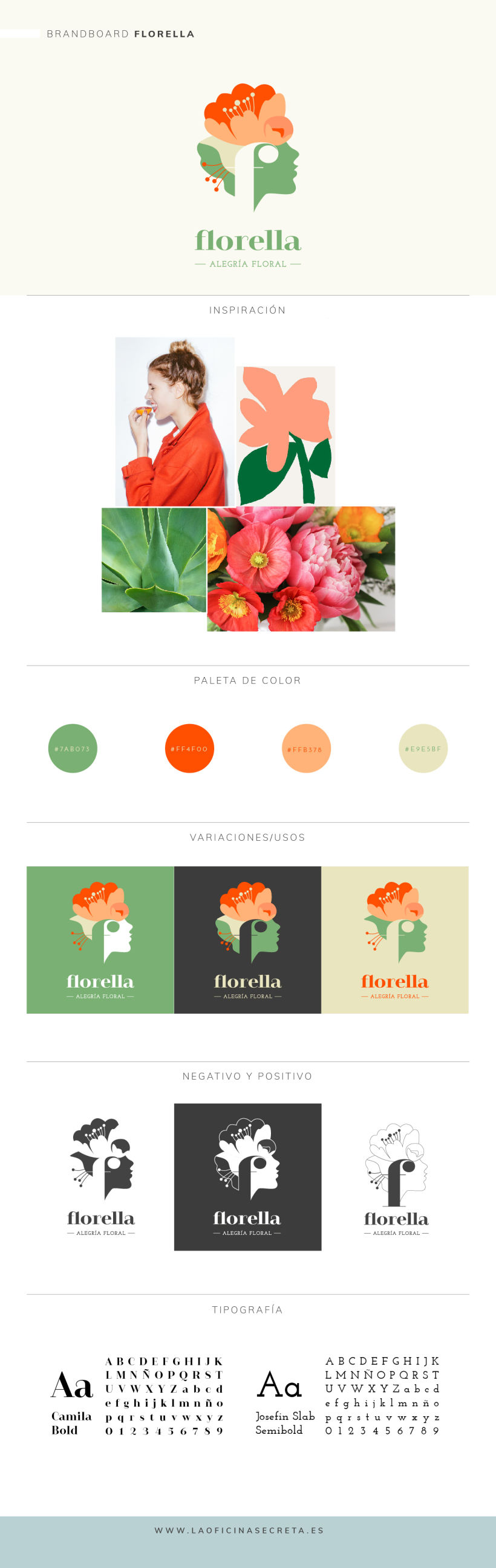 Diseño de marca Florella Arte Floral 0