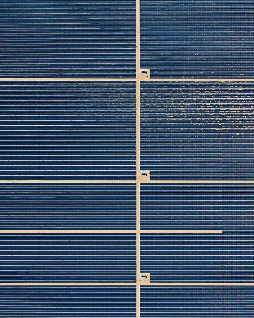 Paneles solares en los Estados Unidos. Bernhard Lang