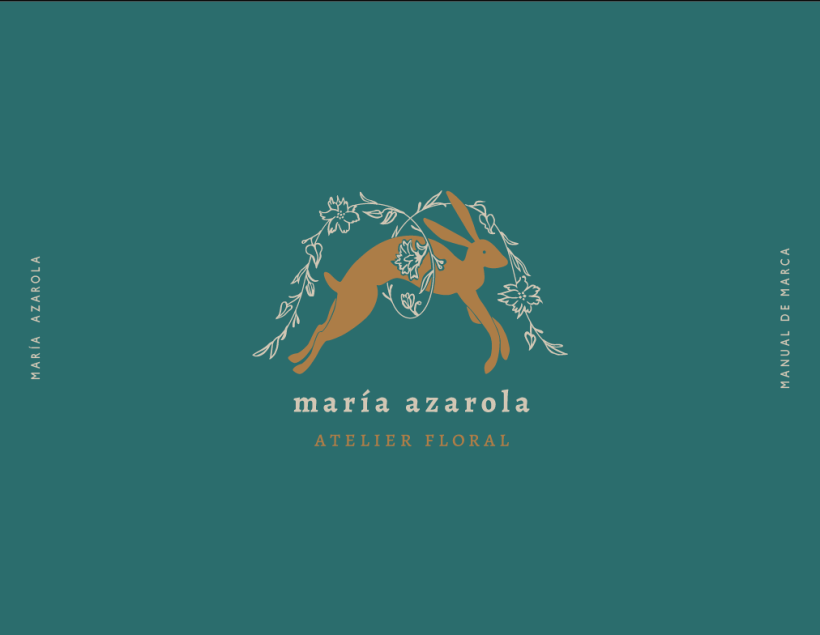 Logotipo para "MARÍA AZAROLA, atelier floral" 1