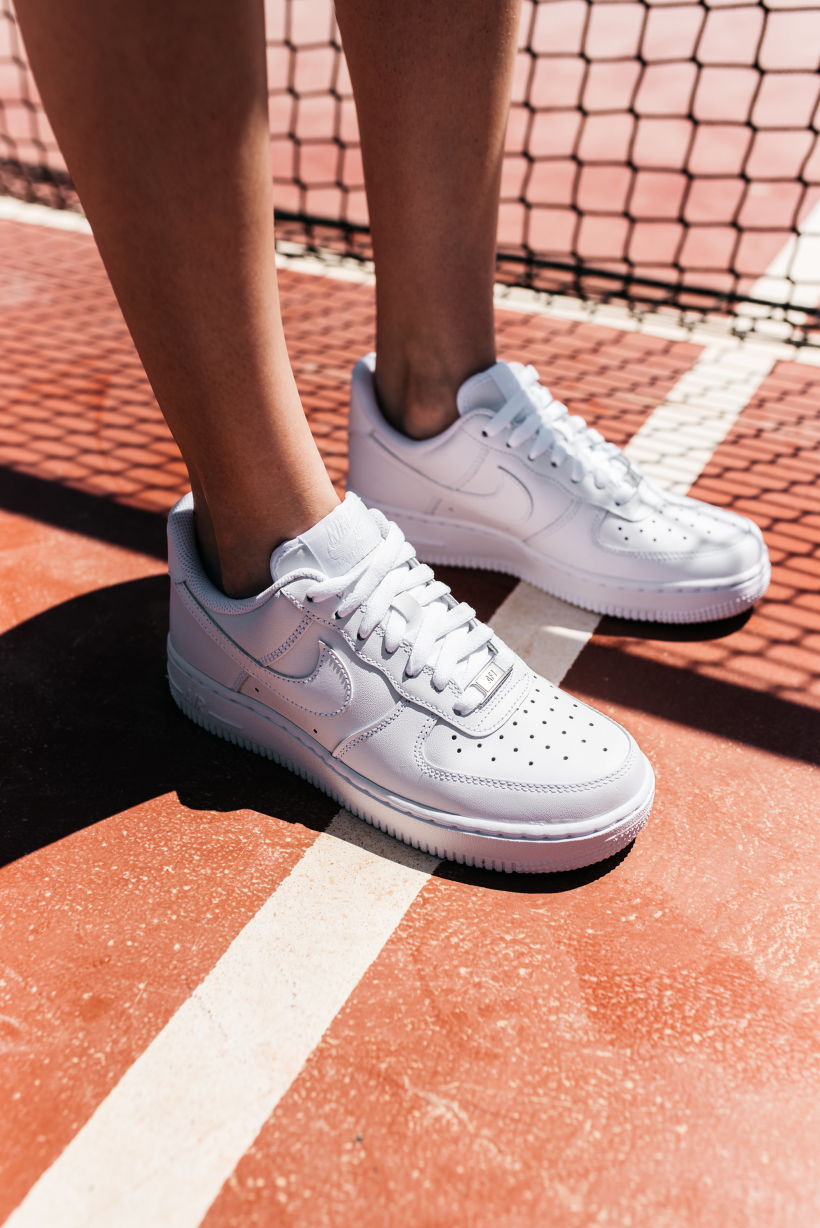 White Nike Air Force 1 - JD Sports