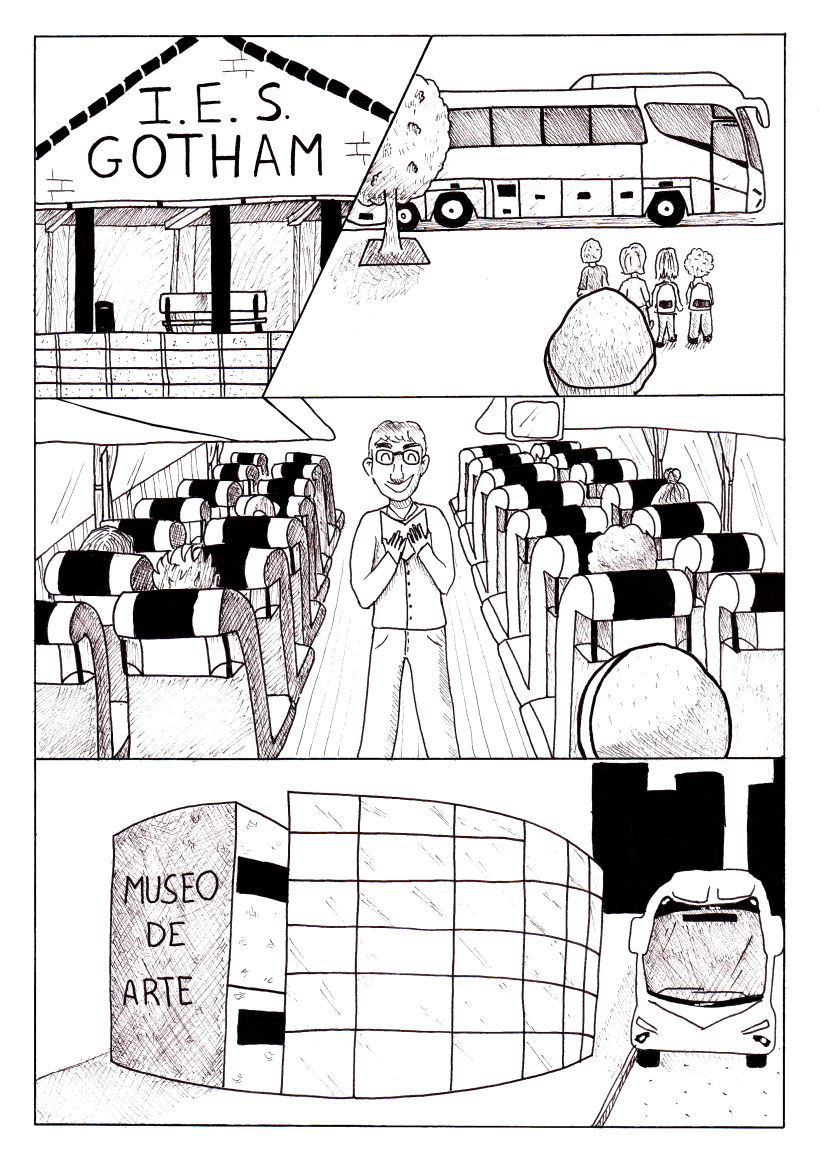 Mi Proyecto del curso: Técnicas de entintado para cómic e ilustración 3