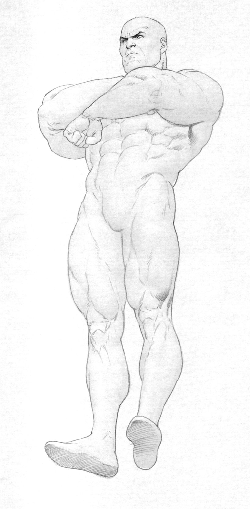 Mi Proyecto del curso: Ilustración para cómics: anatomía de un superhéroe 1
