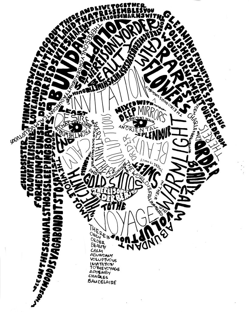 My project in Hand-Drawn Typographic Portrait course 1
