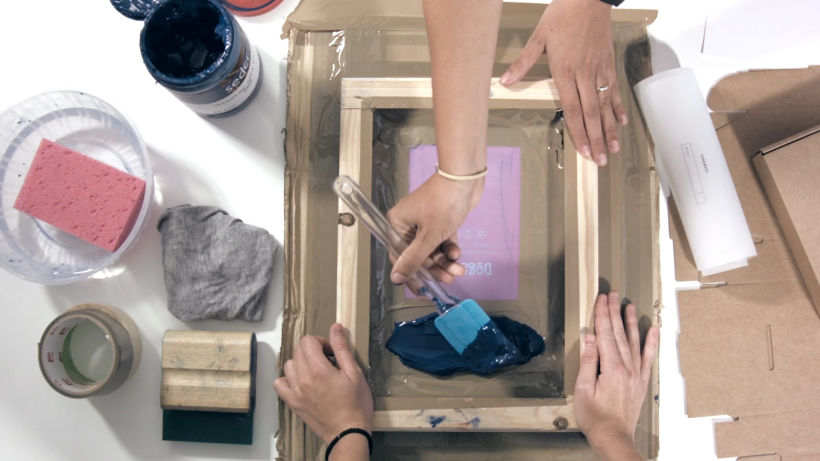 Screen Printing Tutorial: How to Make Handmade Packaging 6
