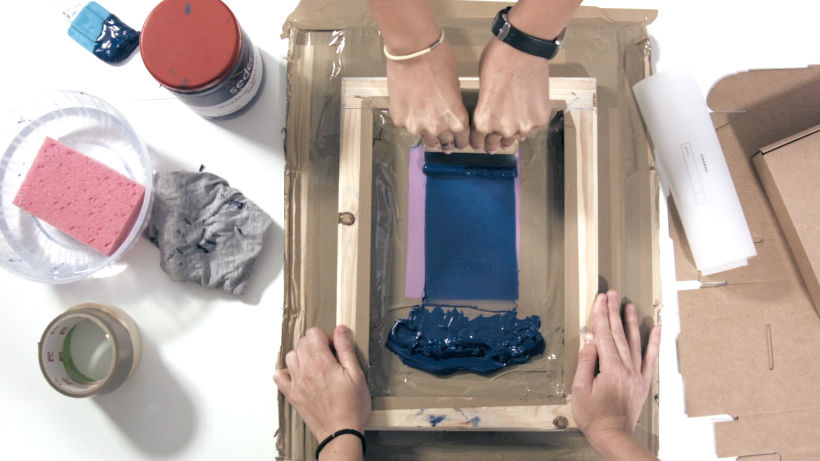 Screen Printing Tutorial: How to Make Handmade Packaging 7