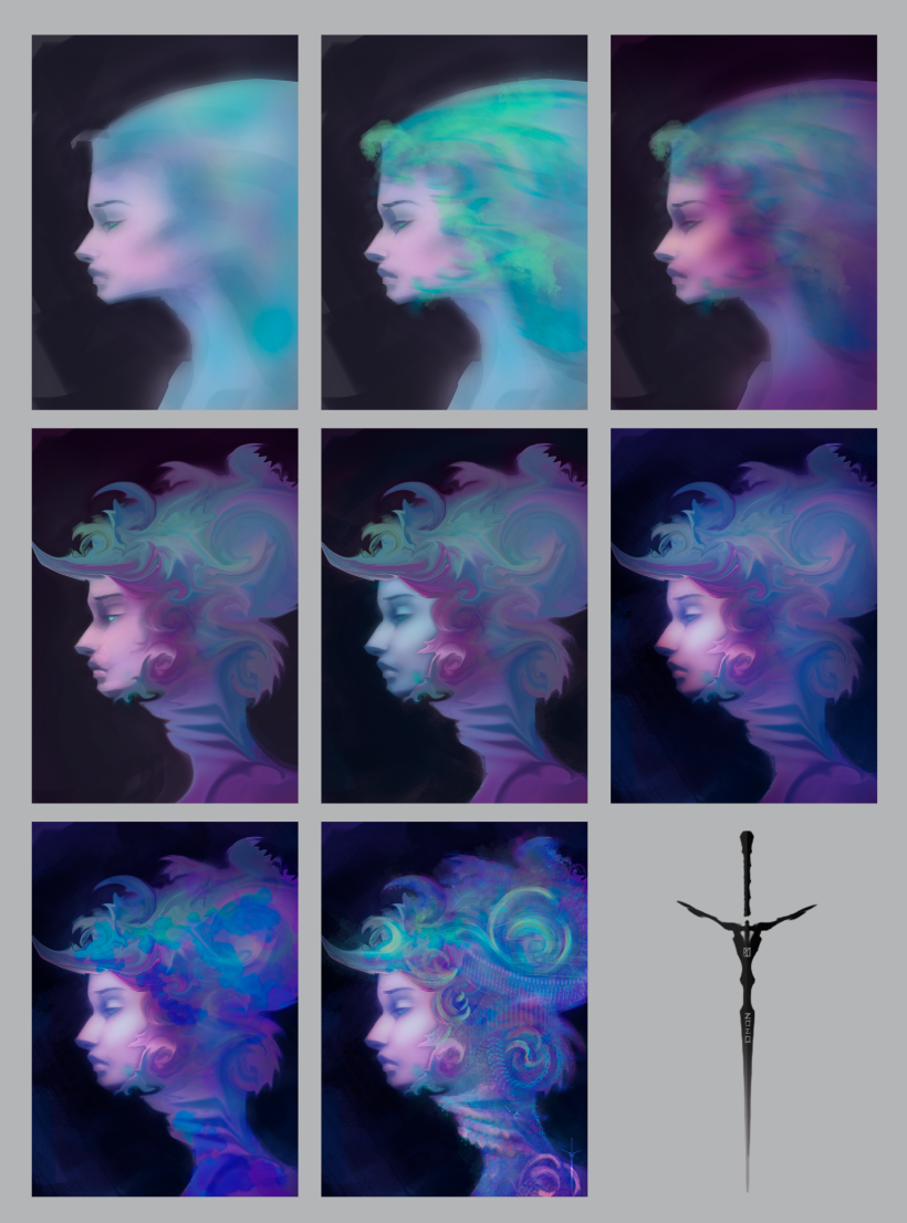 Mi Proyecto del curso: Pinceles y pixeles: introducción a la pintura digital en Photoshop 1