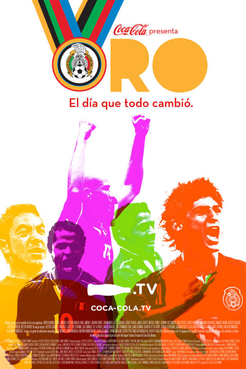 Romay también codirigió y coescribió “Oro, el día que todo cambió”, uno de los documentales deportivos más vistos en México