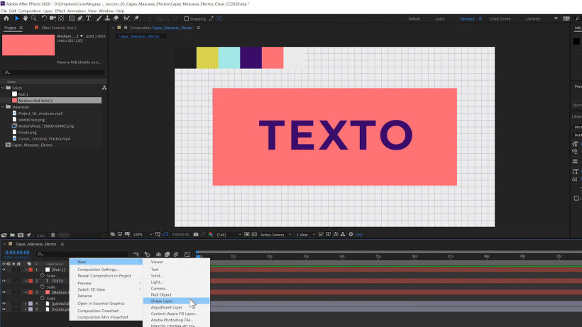 After Effects Tutorial: Types of Layers 9