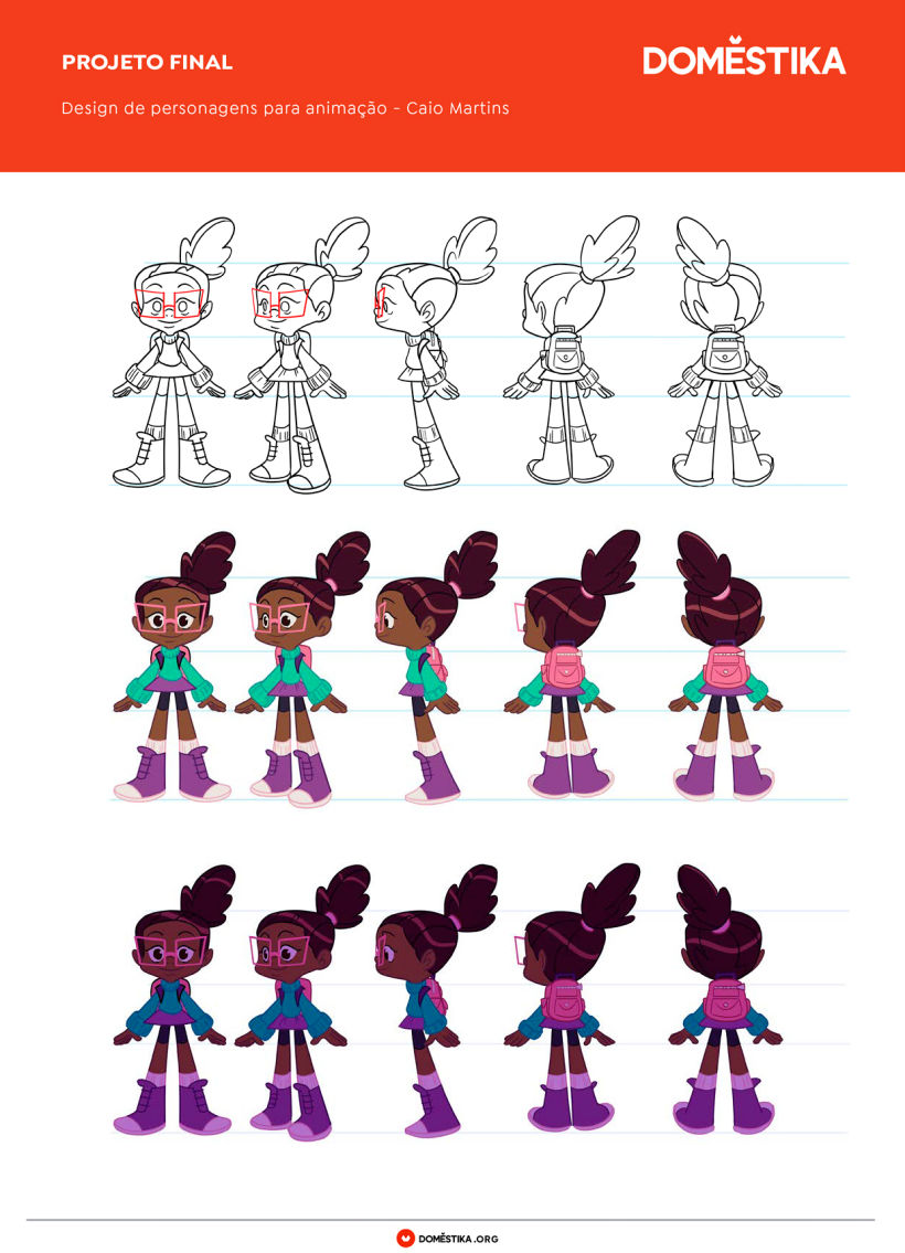 Character Design with Caio Martins - Chloe Design 4