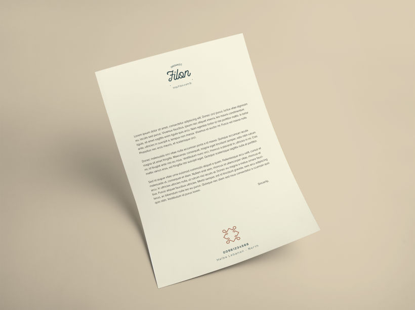 My project in Design of a Captivating Corporate Stationery Set course 1