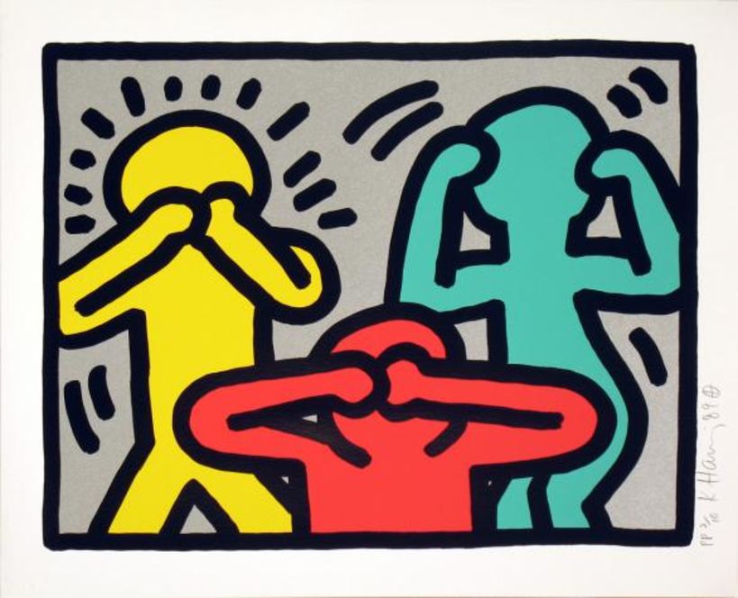 Rebel with Many Causes by Keith Haring