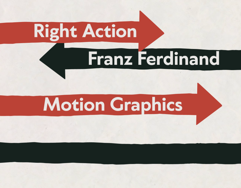 Meu projeto do curso: Animação para composições tipográficas - Right Action 0