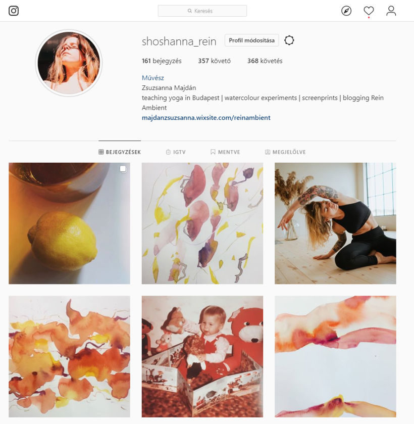 Shoshanna_Rein: My project in Instagram Strategy for Business Growth course 1