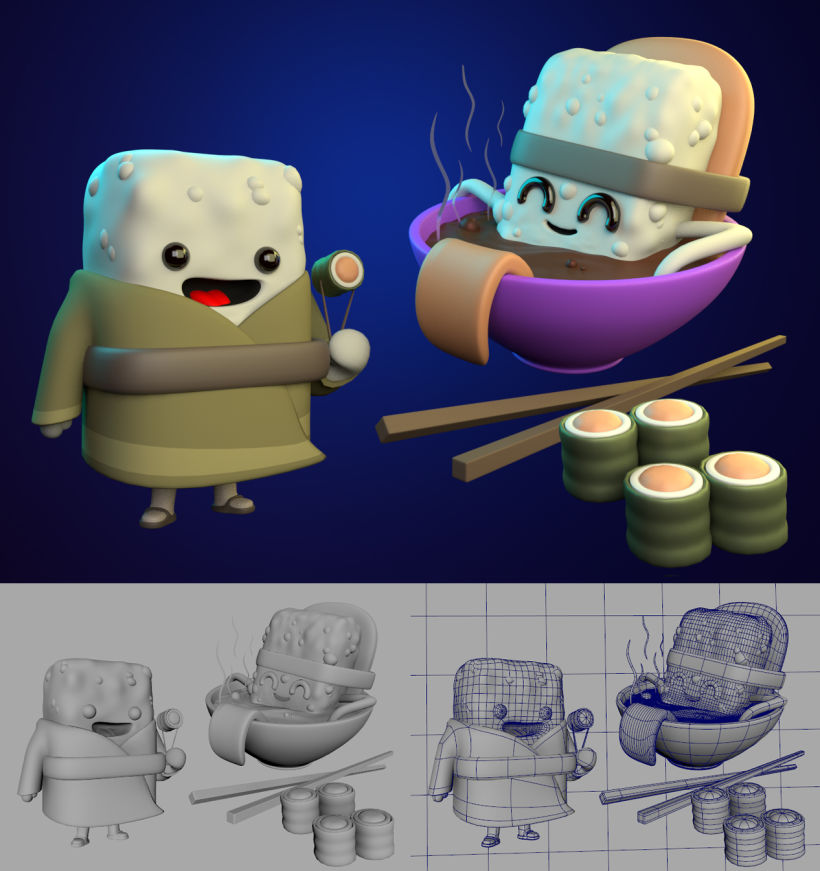 Mi Proyecto del curso: Introducción a la creación de personajes y modelado 3D con Maya 3