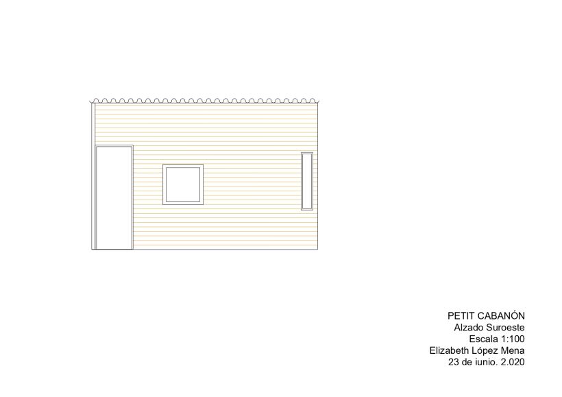 Mi Proyecto del curso: Introducción al dibujo arquitectónico en AutoCAD 2