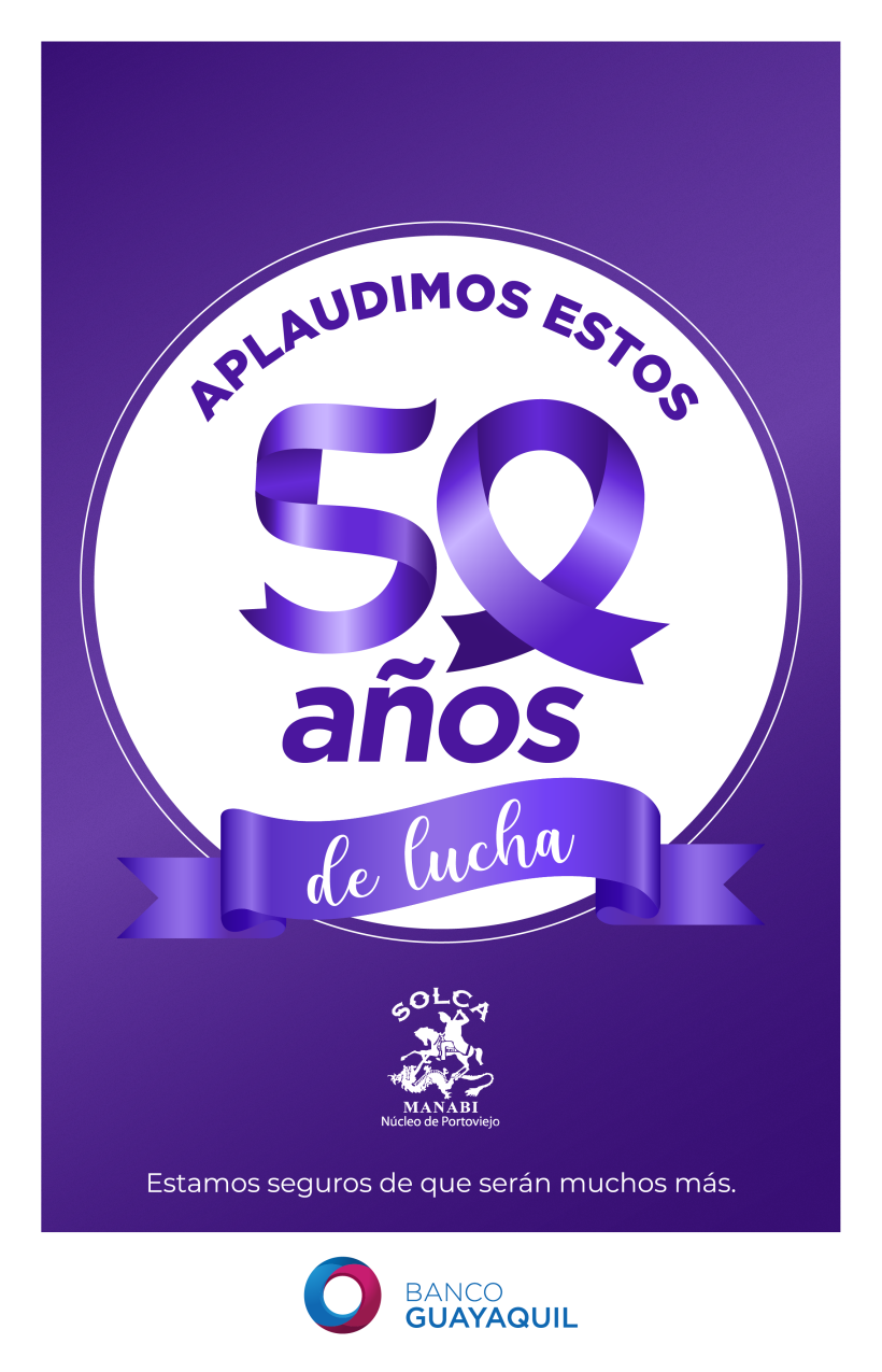 50º aniversario de SOLCA - Manabí 1