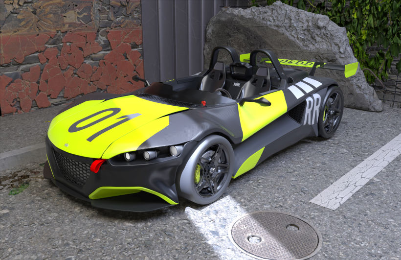 Mi Proyecto del curso: Introducción al modelado de vehículos en 3D 1