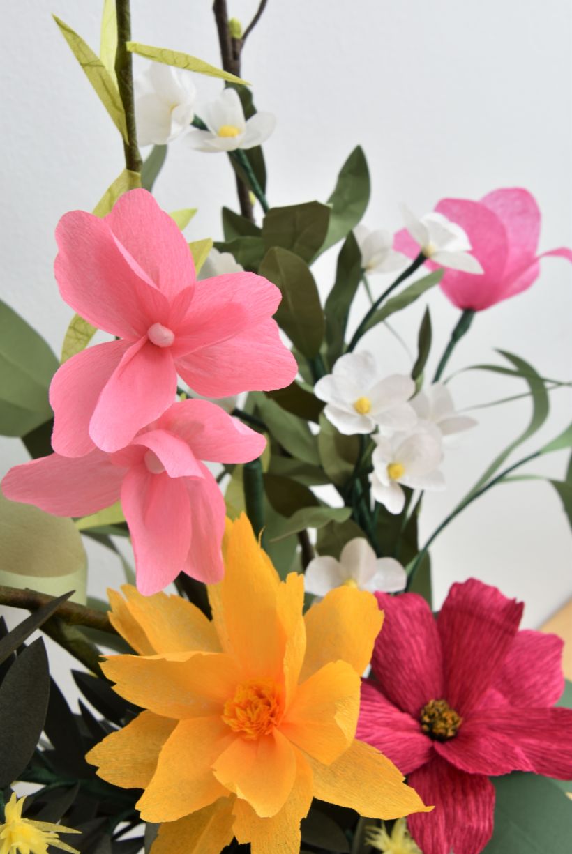 Paper flower arrangement 2