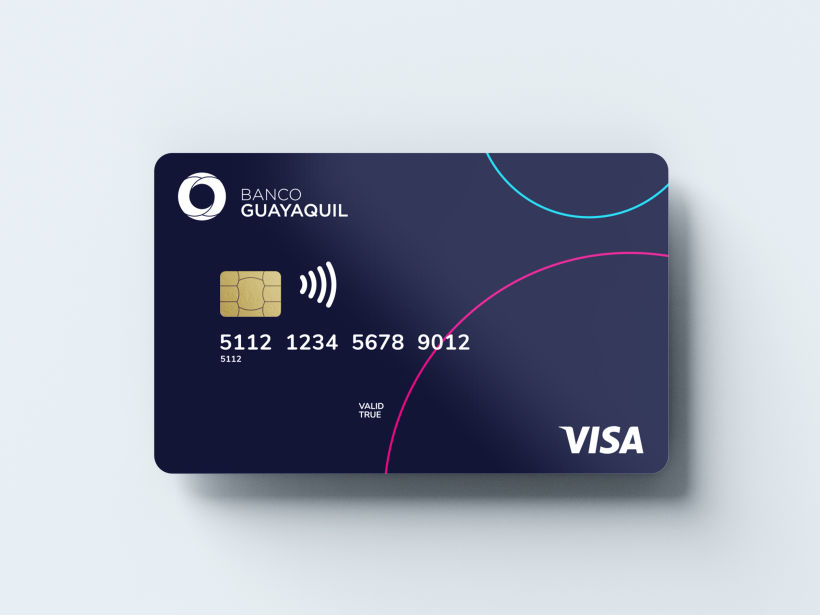 Prepaid card - Banco Guayaquil 9