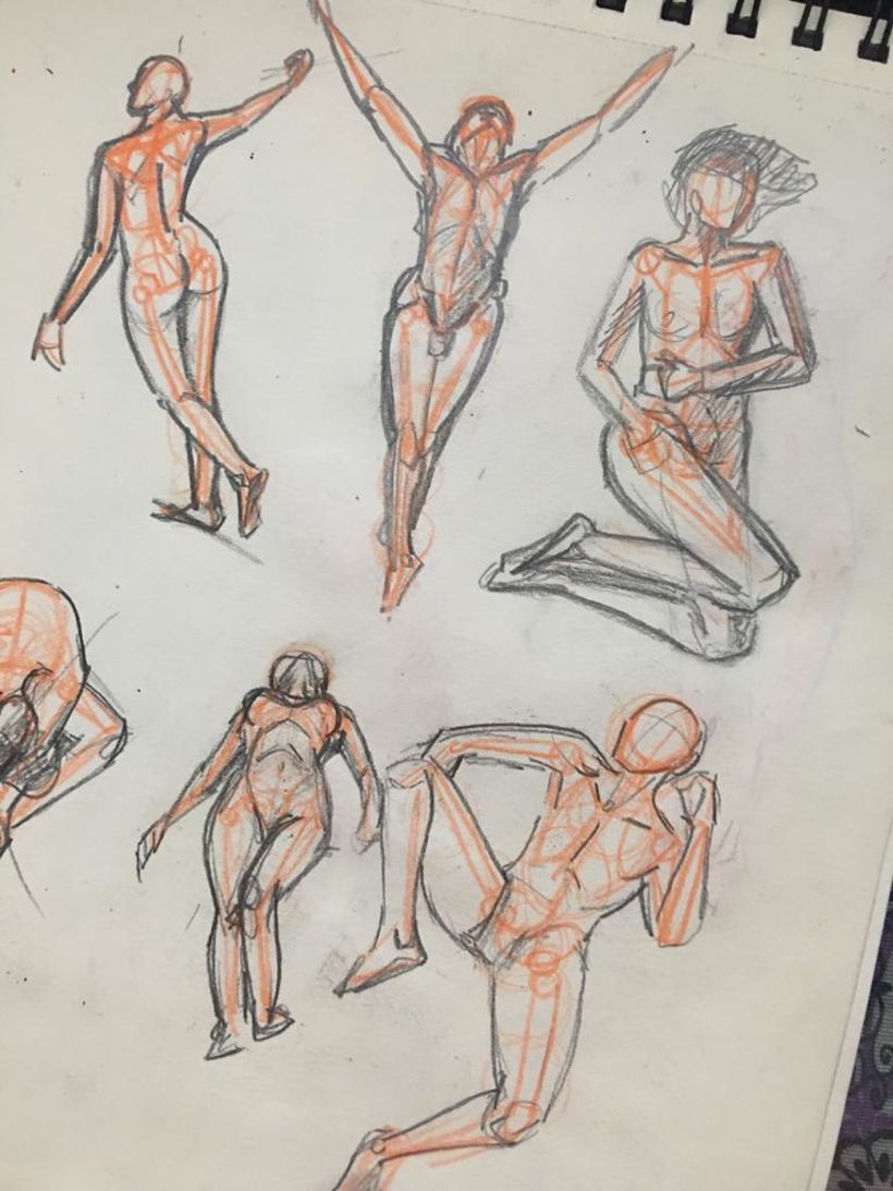 Mi Proyecto del curso: Dibujo anatómico para principiantes -1