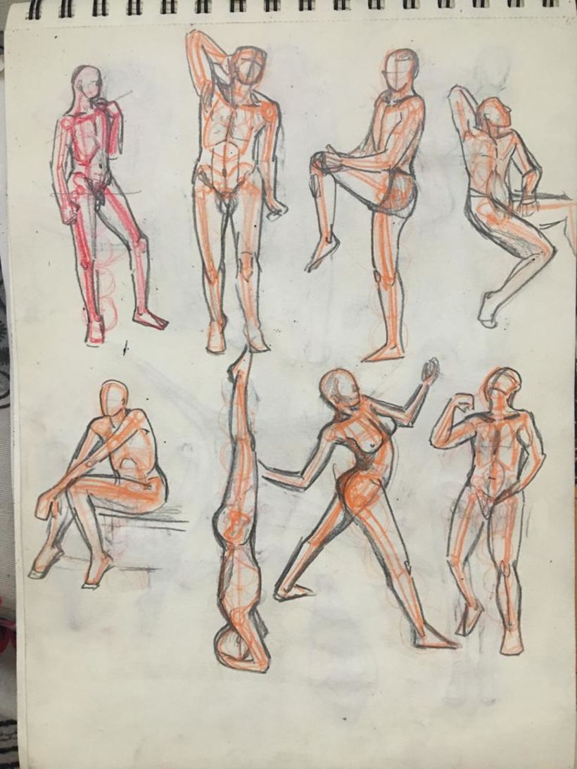Mi Proyecto del curso: Dibujo anatómico para principiantes 1