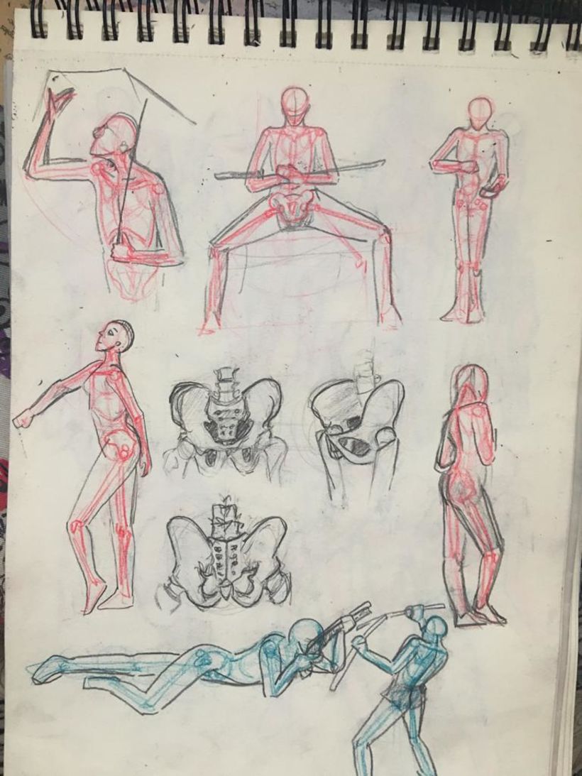 Mi Proyecto del curso: Dibujo anatómico para principiantes 4