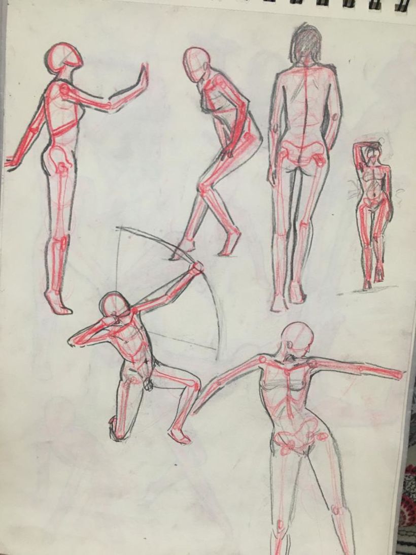 Mi Proyecto del curso: Dibujo anatómico para principiantes 6