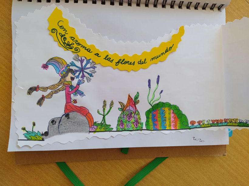 Mi Proyecto del curso: Dibujo y creatividad para pequeños grandes artistas. Experimentando en el dibujo y creatividad con mi hija 6