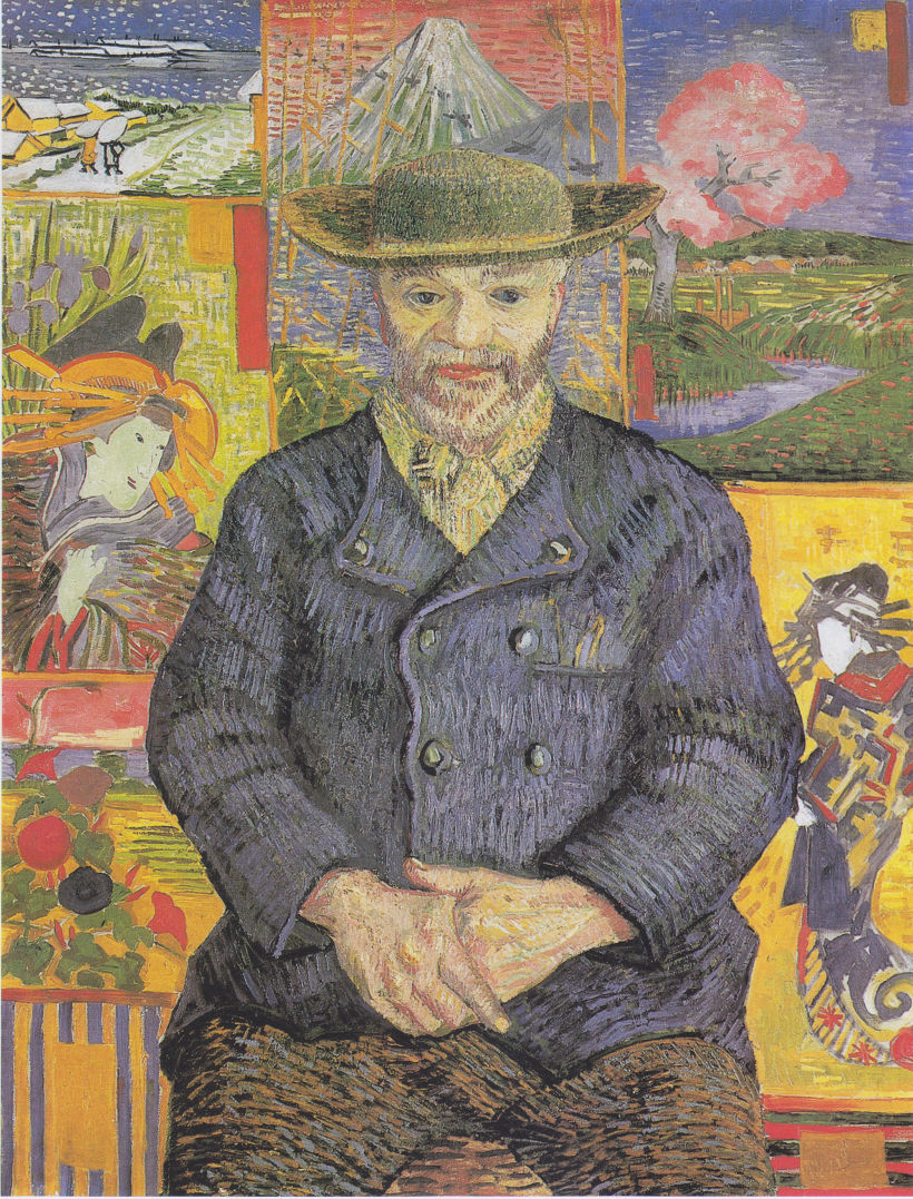 Retrato de Père Tanguy, Vincent van Gogh (1887)